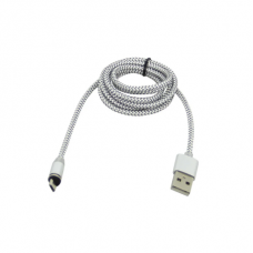 Кабель microUSB магнитный серебристый 1м  X-CABLE 360